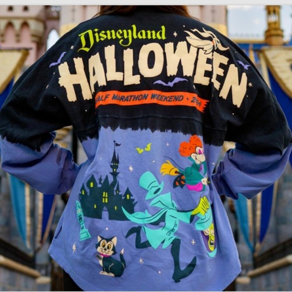 2024 Disneyland Halloween Half Marathon runDisney Spirit Jersey Small NWT